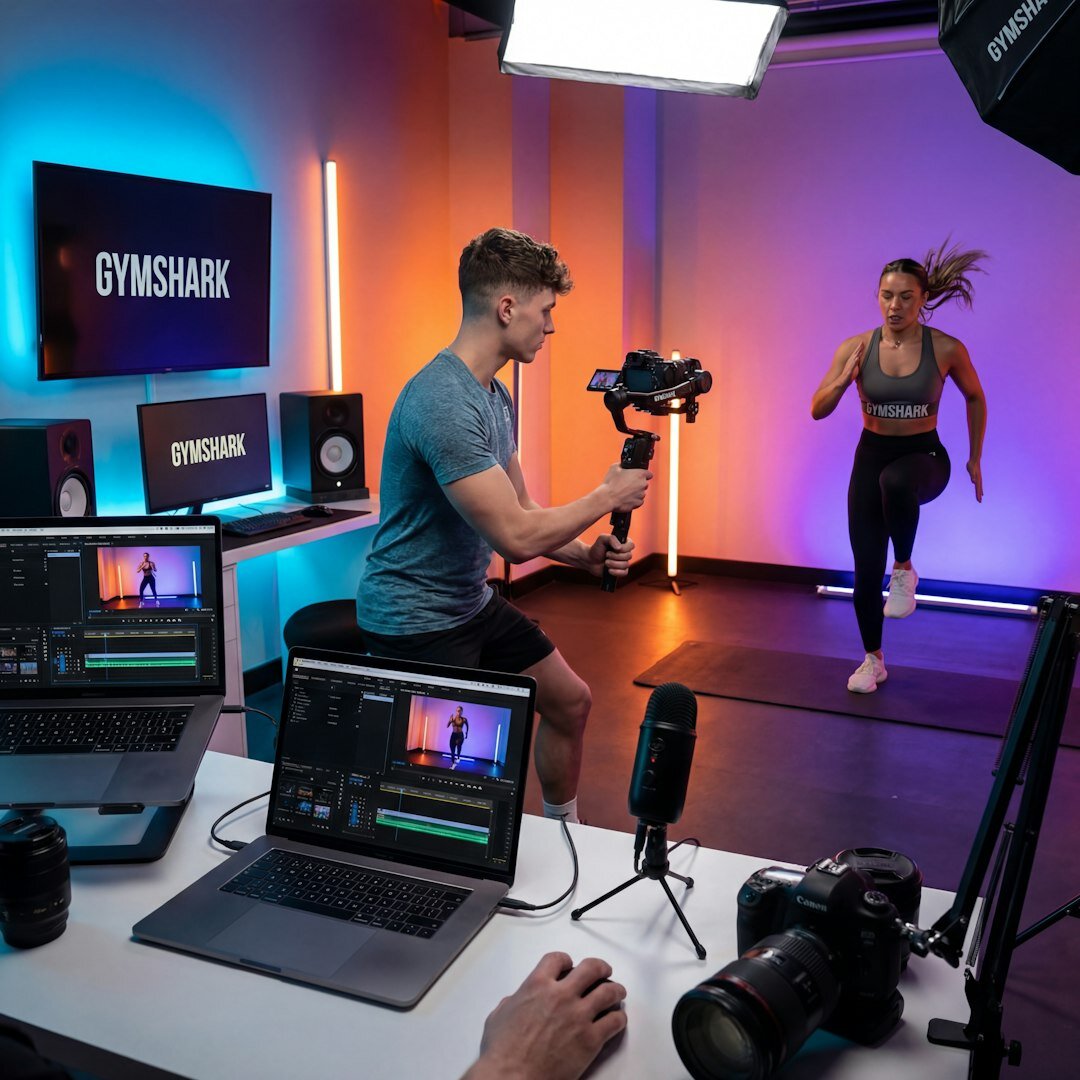 Female studio production and presentation skills coach